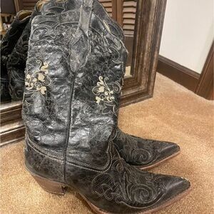 Corral Floral Cowboy Boots